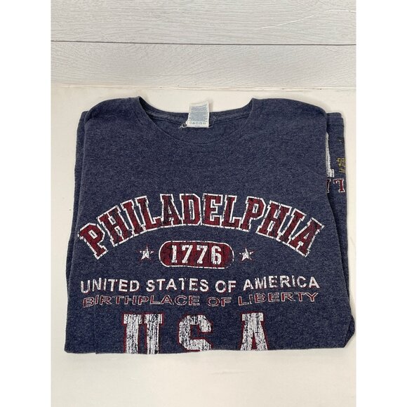 Delta Pro Weight Philadelphia USA 1776 Birthplace Of Freedom Adult Unisex Large - Picture 3 of 5